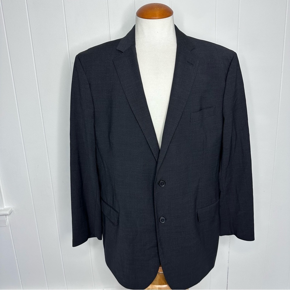 Brooks Brothers Explorer Madison Charcoal Blazer/Suit Jacket View 2